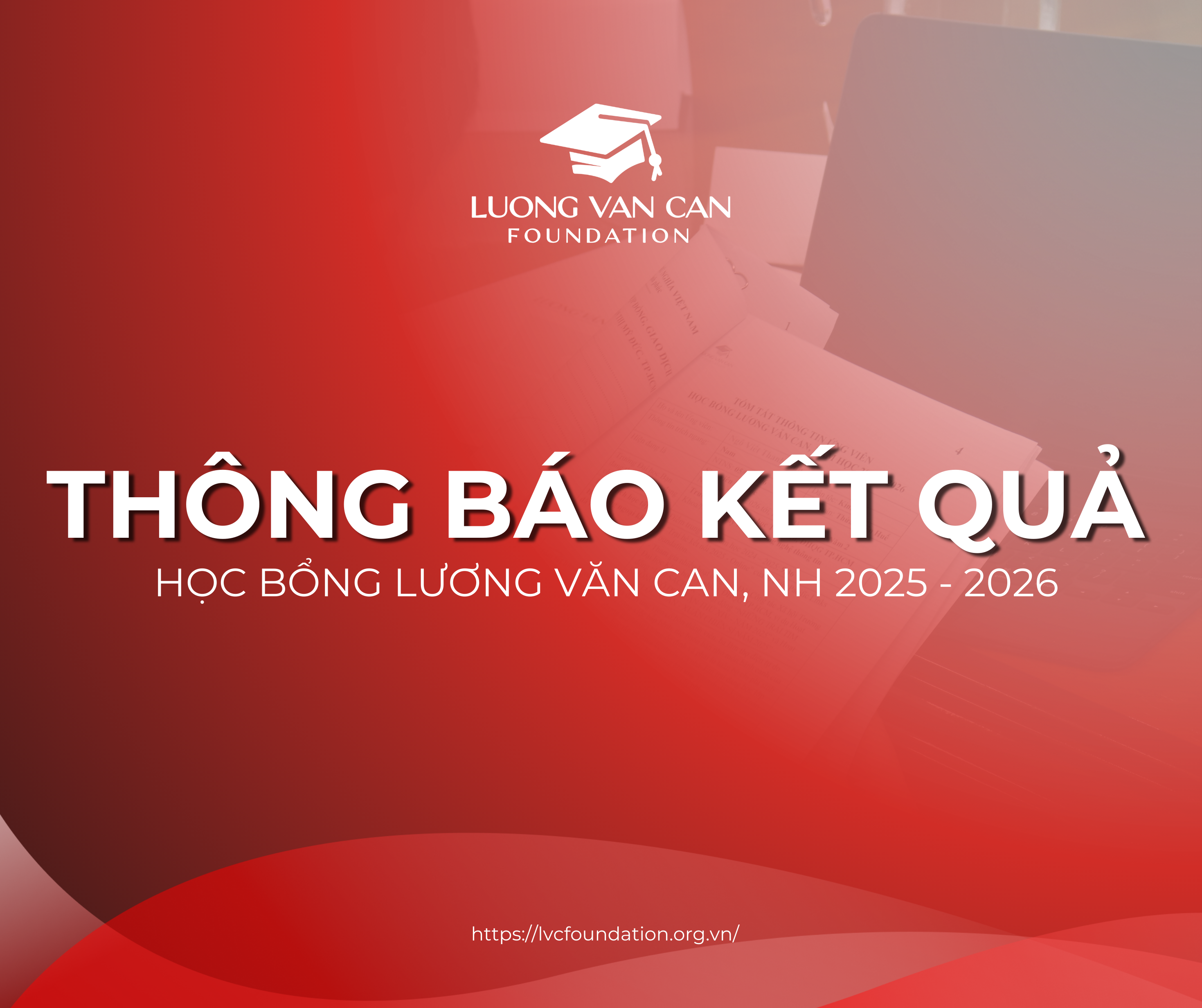Kết quả học bổng Lương Văn Can, NH 2025-2026